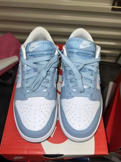 Blue Paisley Dunks