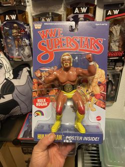 NEW WWE LJN MATTEL SUPERSTARS HULK HOGAN 8" ACTION FIGURE 1980s RETRO 