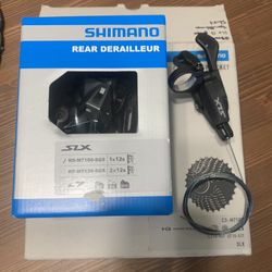 New Discounted Shimano SLX 12 Spd Bike Ebike Derailleur + Shifter