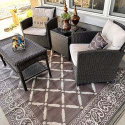 Patio Furniture With Rug
