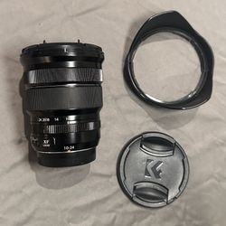 Fujifilm 10-24mm F4 Lens + Extra Lens cap (Send offers)