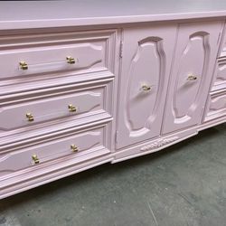 Pink Dressers/ Bedroom Furniture/ Storage Furniture/ Customizable - Same Day Delivery - No Credit Needed