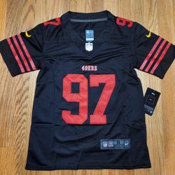 2025NFL San Francisco 49ers San Francisco 49ers 97# Bosa Rugby Dressed Man