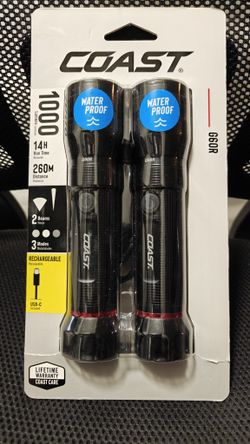 New COAST G60R FLASHLIGHTS