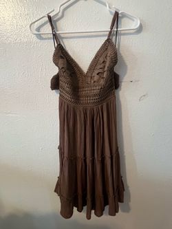 Brown dress