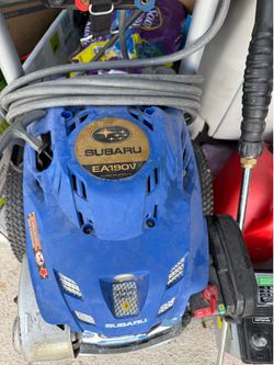 Subaru EA190V 5.5HP 3100PSI power washer