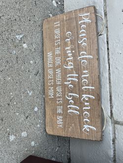 Sign & Picture Frame