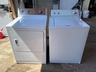 Washer and electric dryer