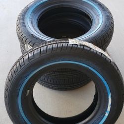 155 80 13 White Wall Tire 