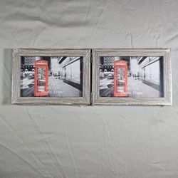 4x6 Photo Frames – Brand New, Grey Wood