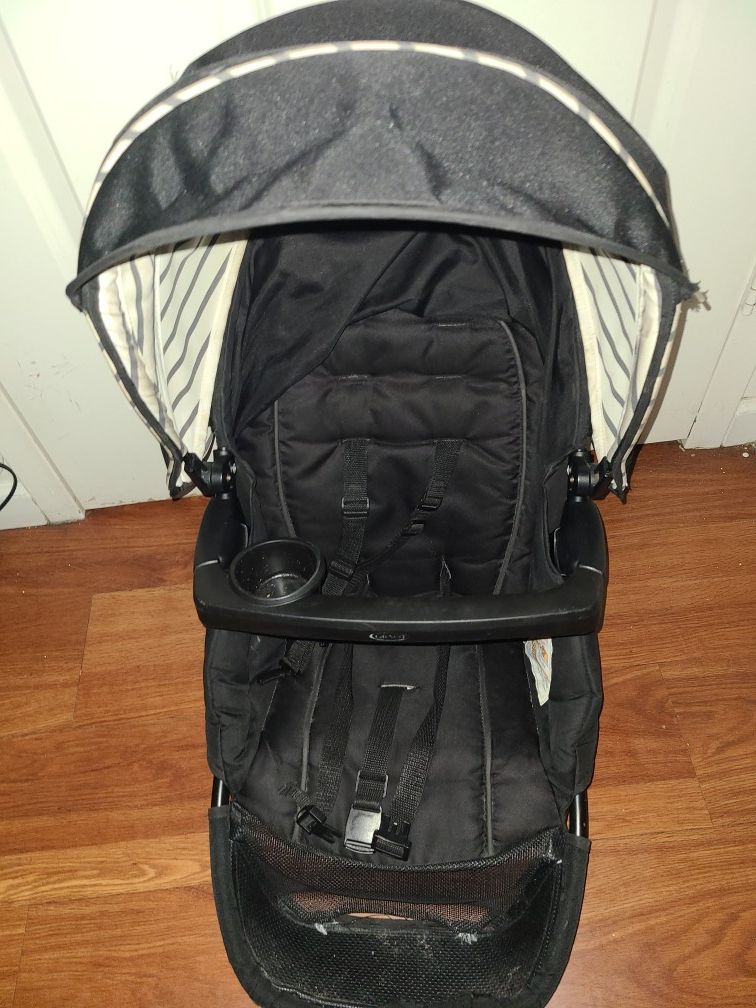 Graco double stroller.