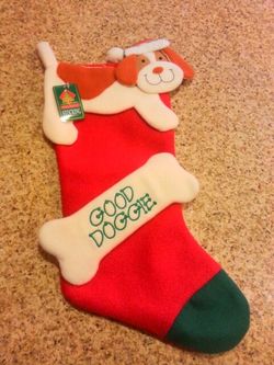 Doggy Christmas stocking
