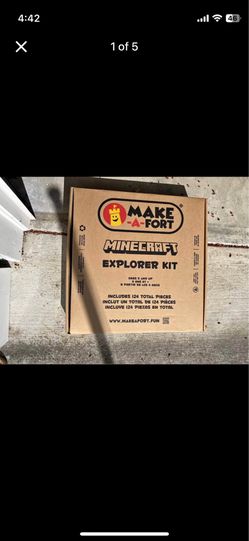 Minecraft make a fort cardboard