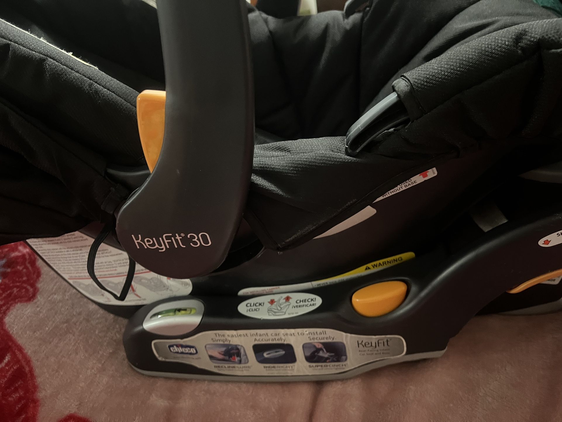 Chicco Key fit 30 Infant Car Seat And Base , Rear-Facing Seat Infant