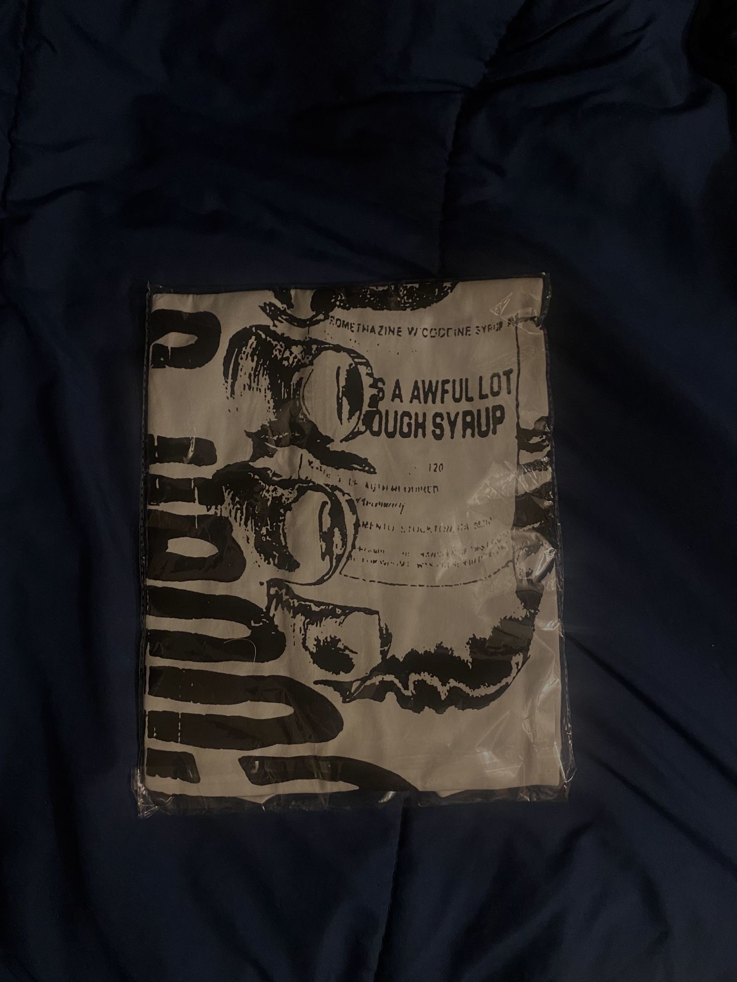 awful lot of cough syrup shirt