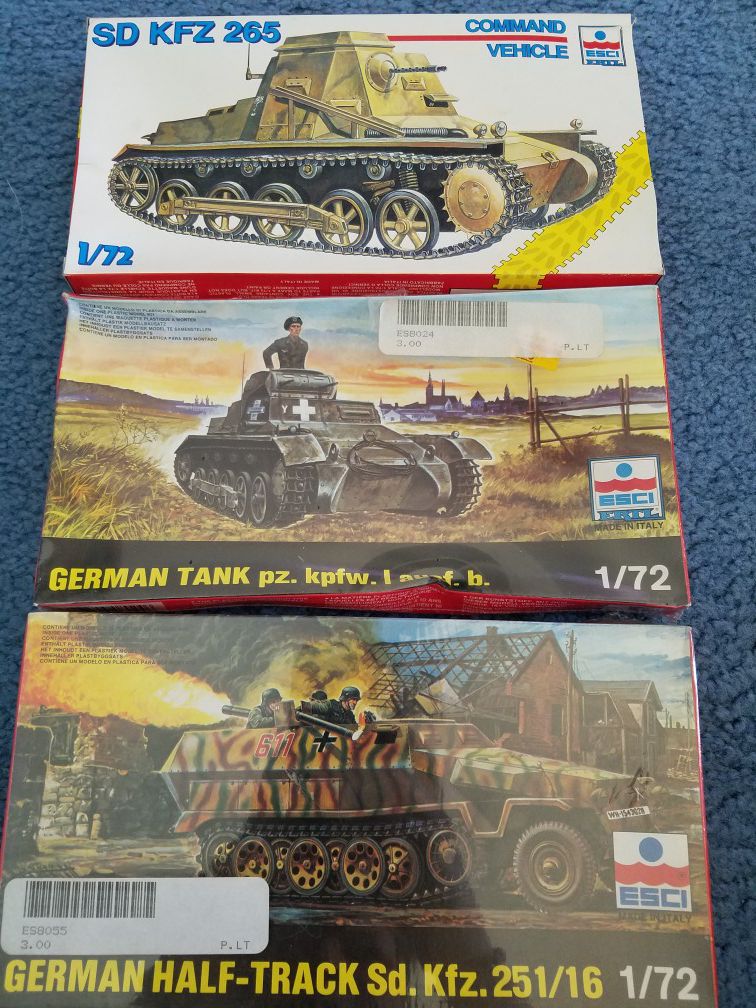 German tanks ESCI