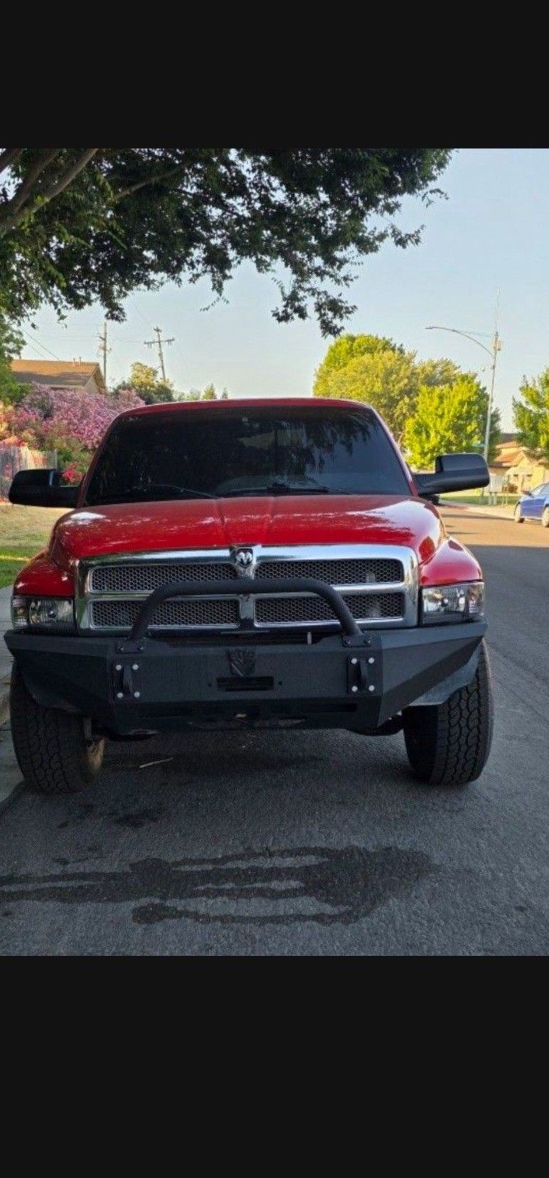 Steel Winch Bumper DODGE