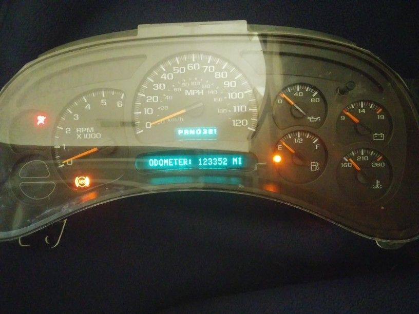 GM Chevy 138k, 144k, 149k, 152k miles Instrument/Guage Cluster. 03-07 Rebuilt w/warranty Tahoe Silverado Yukon Suburban etc