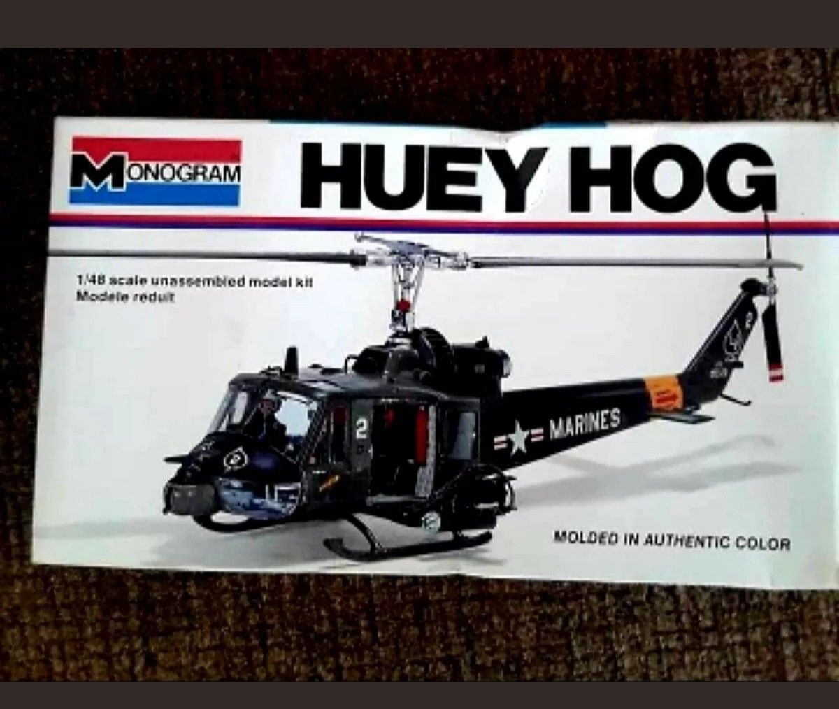 Huey Hog. Military model kit