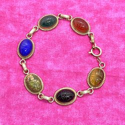 Egyptian Scarab Bracelet