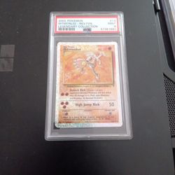 Pokemon Hitmonlee Legendary Collections PSA 9