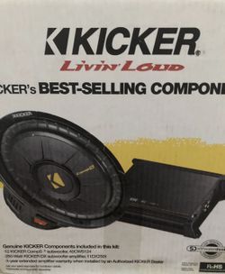 Kicker Components Kit(subwoofer/amplifier)