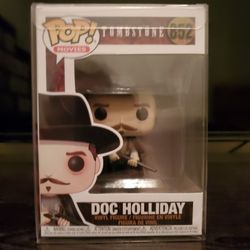 Funko Pop Figure Doc Holliday #852 & Protective Case 