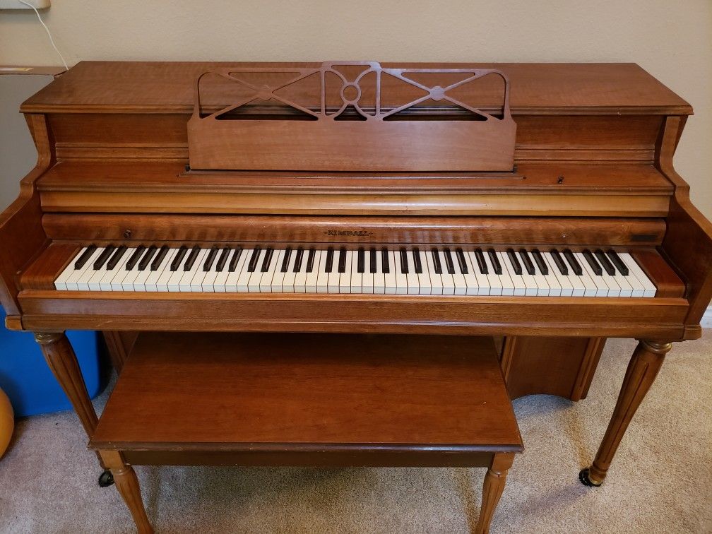 Kimball Consolette Upright Piano