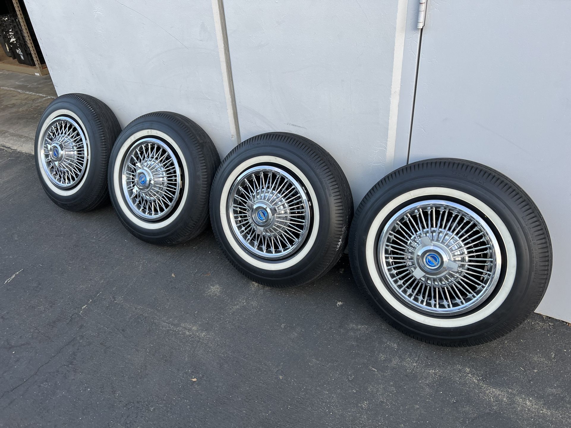 1965 Ford Mustang Wheels, Tires and hubcaps, 14”