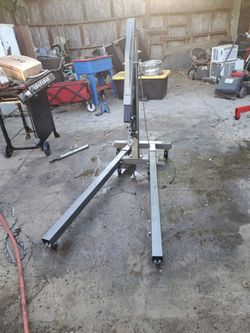 Engine Folding shop crane 1 ton