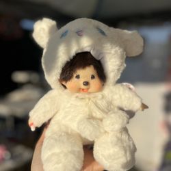 Monchhichi 20cm Plush Doll Animal Outfit Limited 1