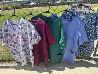 Lot Of Scrub Shirts, 3XL