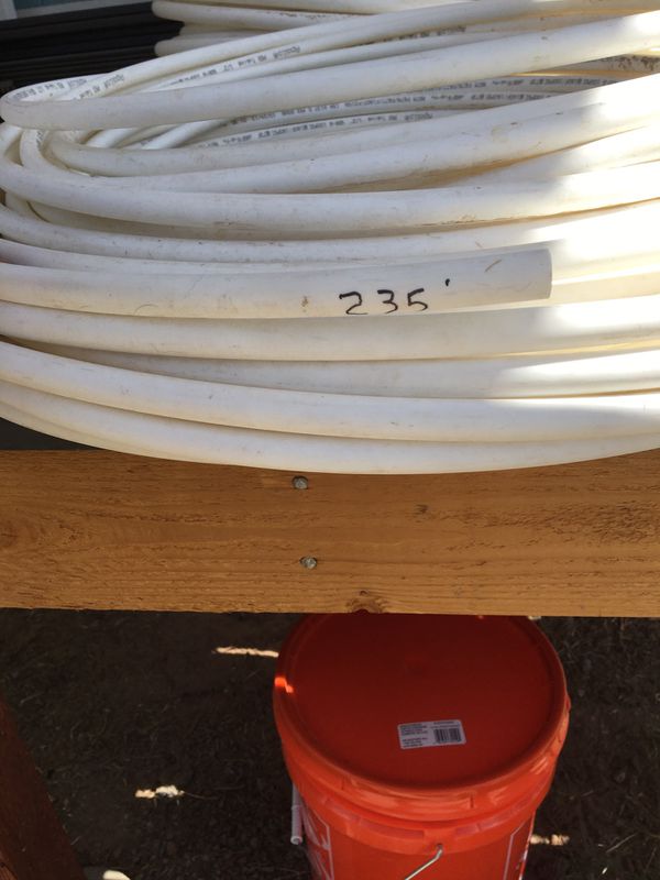 235' of 1/2" white pex for Sale in Coolidge, AZ - OfferUp