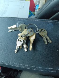 Found Keys Close To Scenic