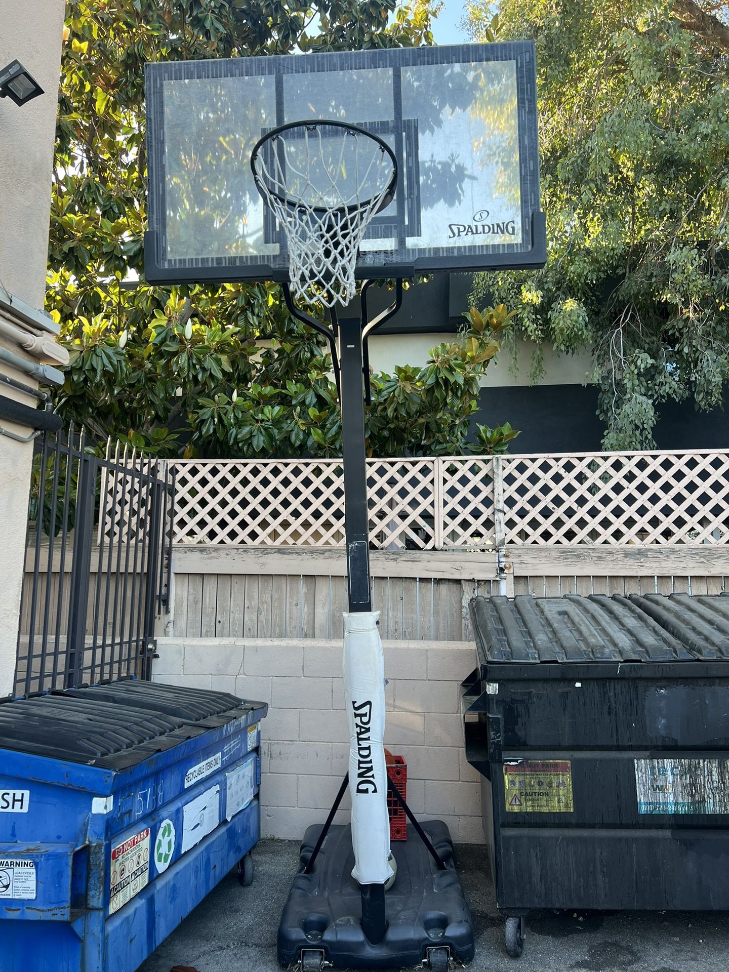 Spalding 60inch Heavy Duty Basketball Hoops