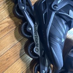 Rollerblade Zetrablade Inline Skates Men's Size 10, Black/Gray