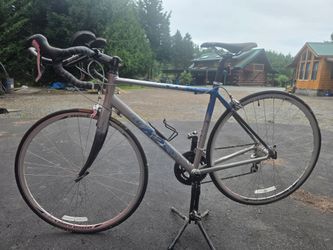 Women's 2005 K2 T:Nine Tempest Road Bike - Medium (52-54cm) - Carbon Fork - Shimano Clipless + Tri Bars