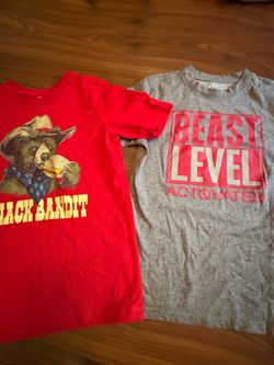 Boys shirts size 8 and 10/12
