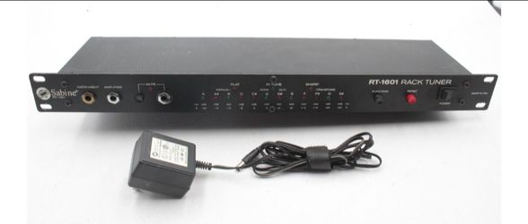 Sabine RT-1601 Rack Mount Guitar Tuner - Made in USA