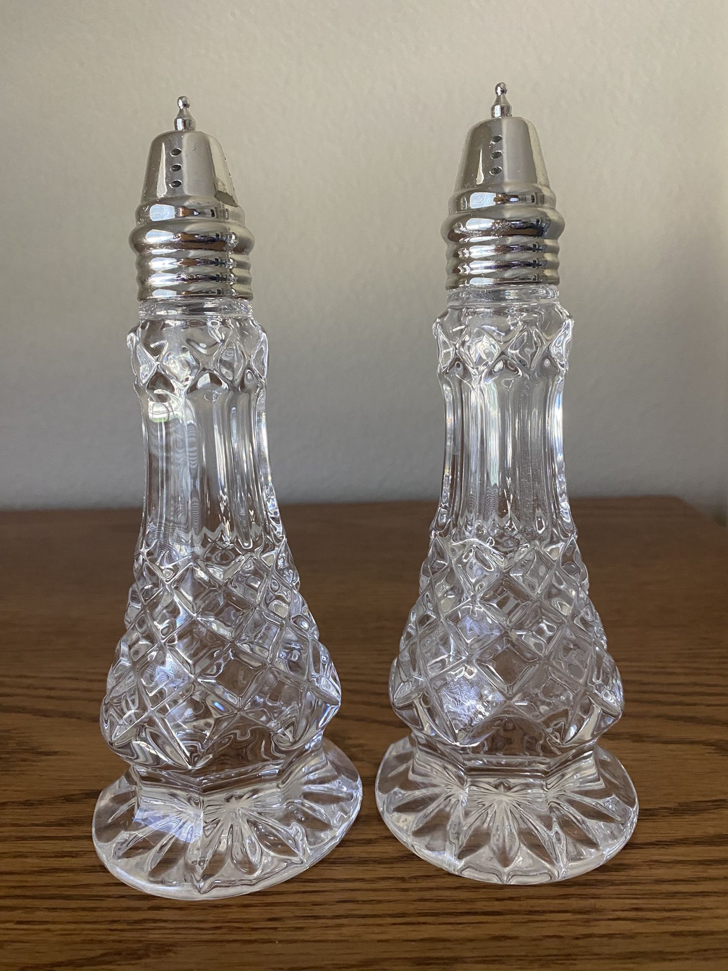 Galway Irish ☘️ Crystal Salt & Pepper Shakers