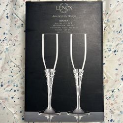 Lenox Adorn Toasting Flutes 