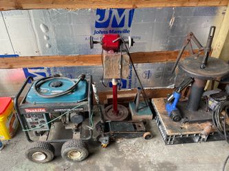 Generator and lot of tools