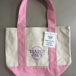 Brand New Trade Joes Tote Bag Mini Size