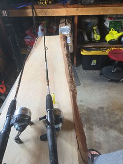 2 Ugly stik fising poles