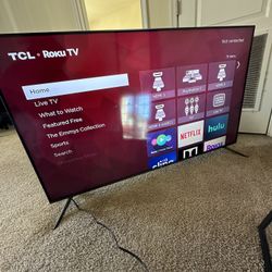 55 Inch TCL Qled 4k  2023 Version