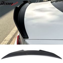 Fits 2015-2020 BMW F36 4-Series Gran Coupe PSM Trunk Spoiler Gloss Black ABS