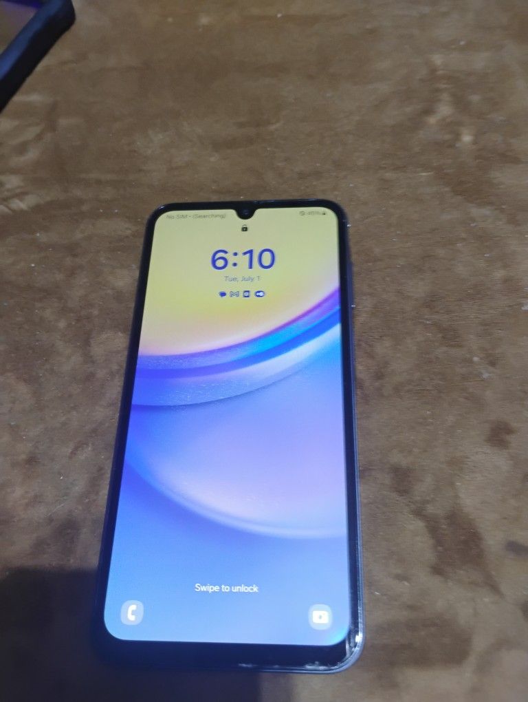 Locked Samsung Galaxy A15 Blue Black $150