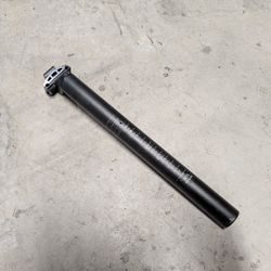 bike bicycle seat post 350mm 31.6mm with saddle clamp