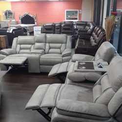 New Recliner Sofa And Glider Recliner Loveseat 