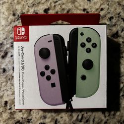 Joy-con Pastel Purple/Green  🎮 (UNOPENED)